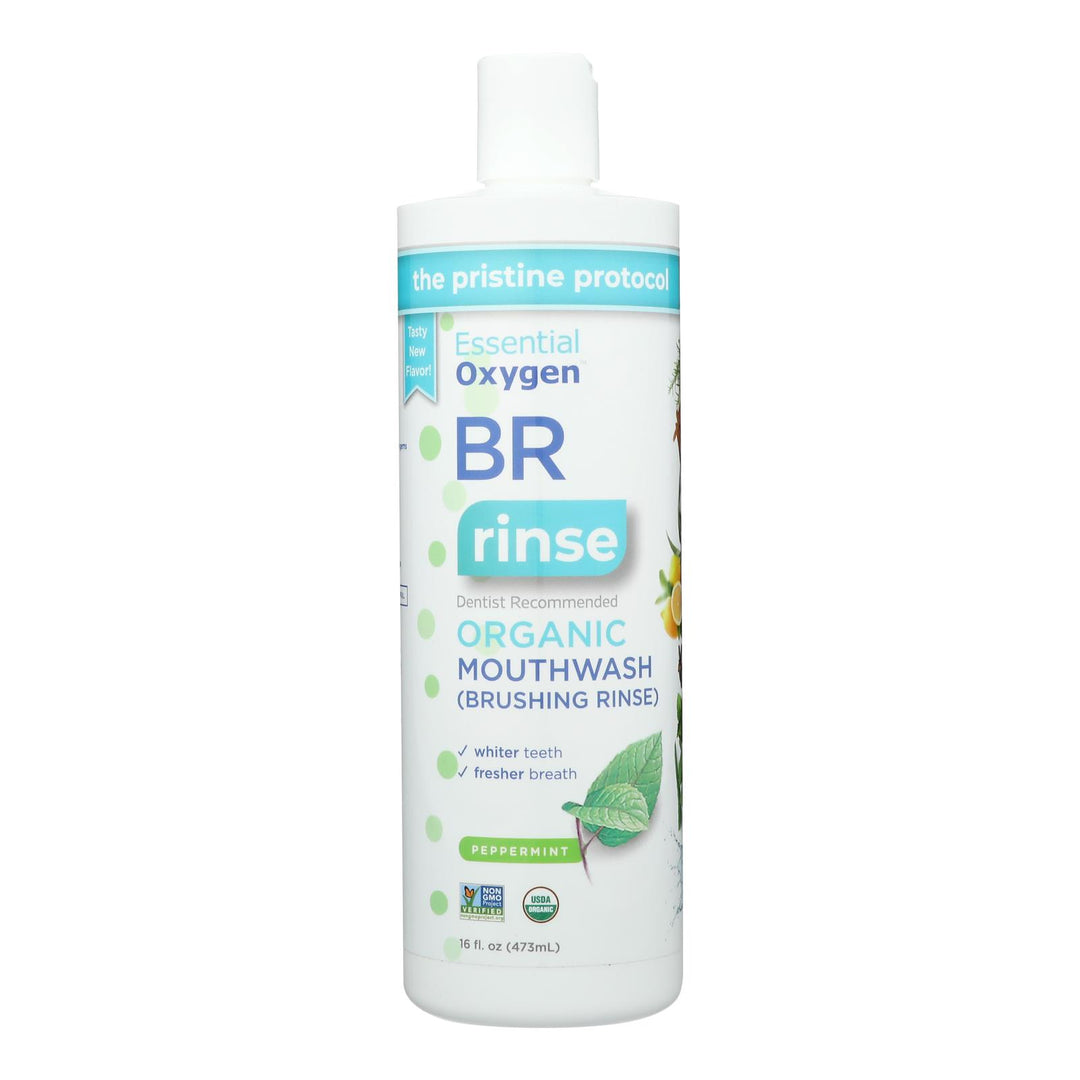 Essential Oxygen - Mouth Wash Og2 Peppermint - Ea Of 1 - 16 Fz - Maras Green